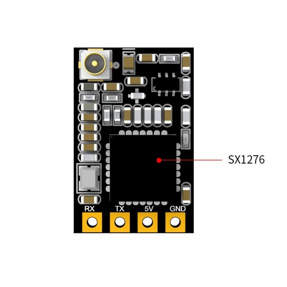SpeedyBee Nano 2.4G ExpressLRS ELRS 2.4G-TCXO 915M Plastic Material Accs for Racing Drones SpeedyBee Drones